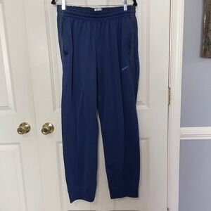 Nike Dri-Fit Men's Blue Athletic Track Pants XXL Tapered Leg Training
